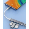 USB-хаб Vakoss TC-4125X USB-C 1xUSB 3.0 3xUSB 2.0 (4718308531022)