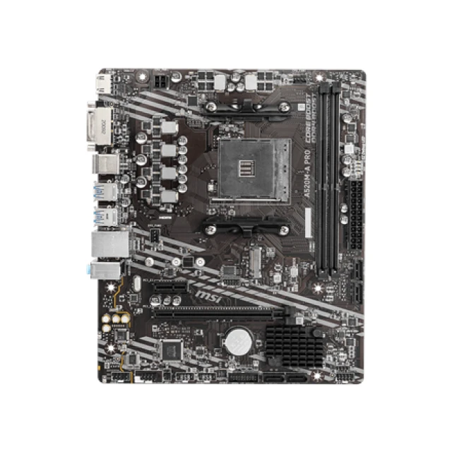 Материнська плата MSI A520M-A PRO Socket AM4 DDR4 Micro ATX (4719072749927)
