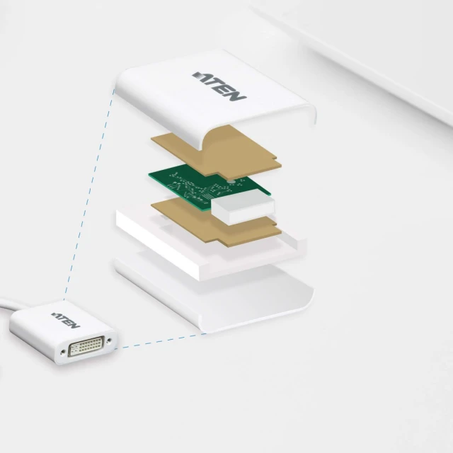 Перехідник Aten VC965 DisplayPort — DVI (4719264643705)