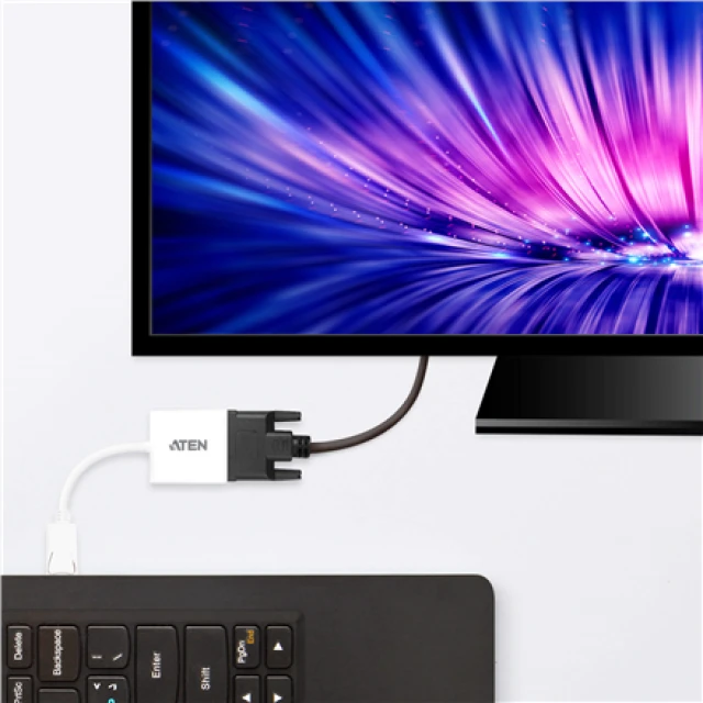 Перехідник Aten VC965 DisplayPort — DVI (4719264643705)