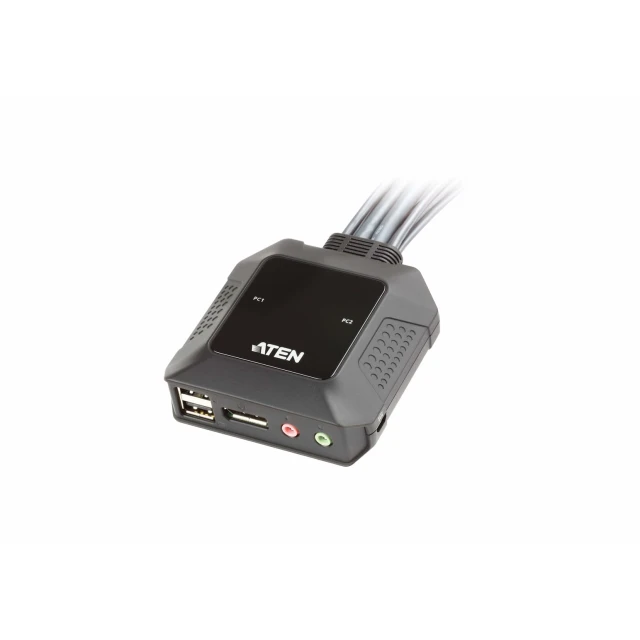 Перемикач Aten KVM CS22DP 2-портовий USB DisplayPort (4719264645525)