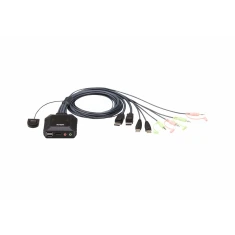 Перемикач Aten KVM CS22DP 2-портовий USB DisplayPort (4719264645525)