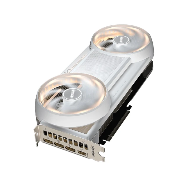 Відеокарта Gigabyte AORUS GeForce RTX 5080 Infinity Wood 16 ГБ GDDR7 (4719331357535)