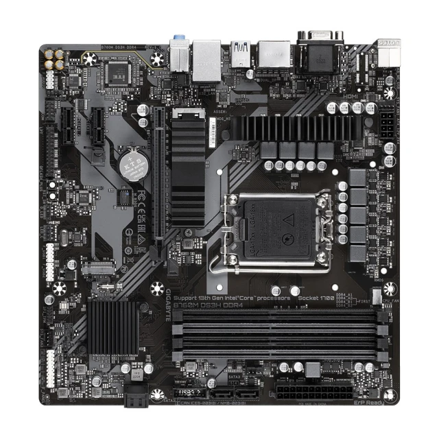 Материнська плата Gigabyte B760M DS3H DDR4 (4719331850876)