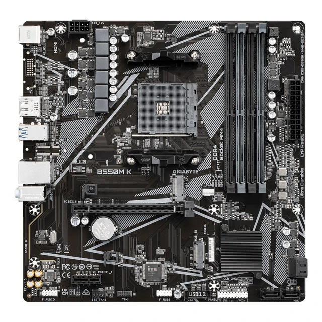 Материнська плата Gigabyte B550M K (4719331852764)