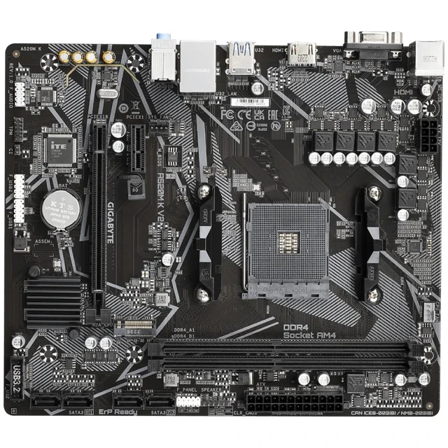 Материнська плата Gigabyte A520M K V2 (4719331852771)