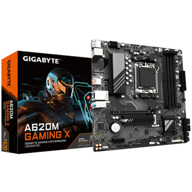 Материнська плата Gigabyte A620M GAMING XG10 Socket AM5 DDR5 Micro ATX (4719331854096)