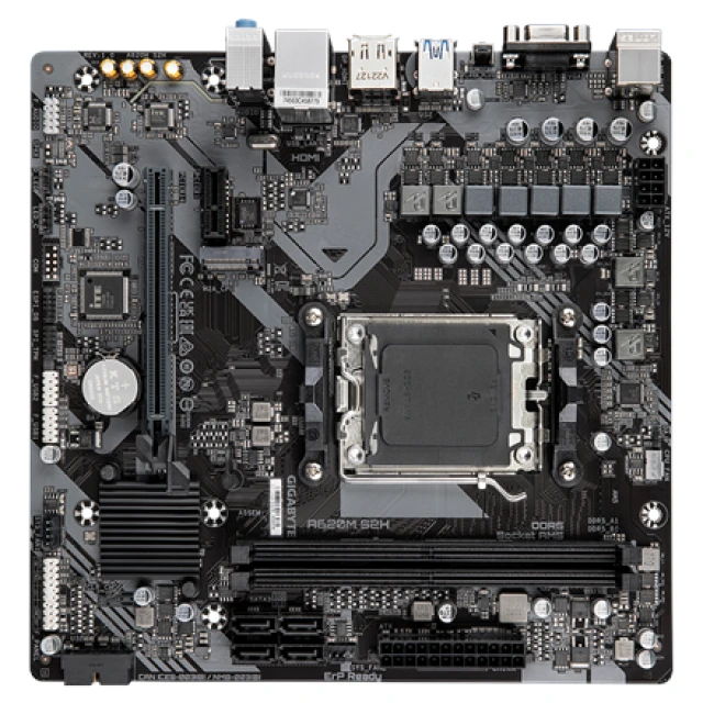 Материнська плата Gigabyte A620M S2H Socket AM5 DDR5 Micro ATX (4719331855208)