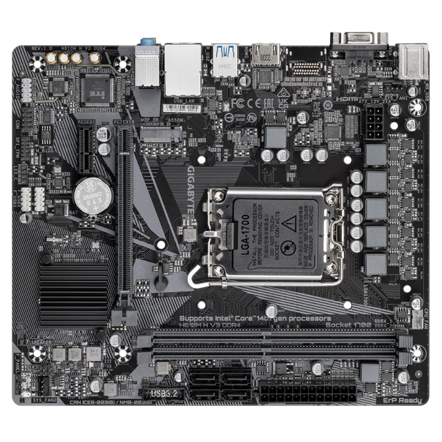 Материнська плата Gigabyte H610M H V3 DDR4 (4719331859718)