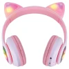 Навушники бездротові Defender Freemotion B585 Led Pink Bluetooth (63585)