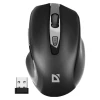 Миша Defender Prime MB-053 бездротова безшумна Black (4745090821802)