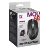 Миша Defender Prime MB-053 бездротова безшумна Black (4745090821802)