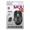Миша Defender Prime MB-053 бездротова безшумна Black (4745090821802)