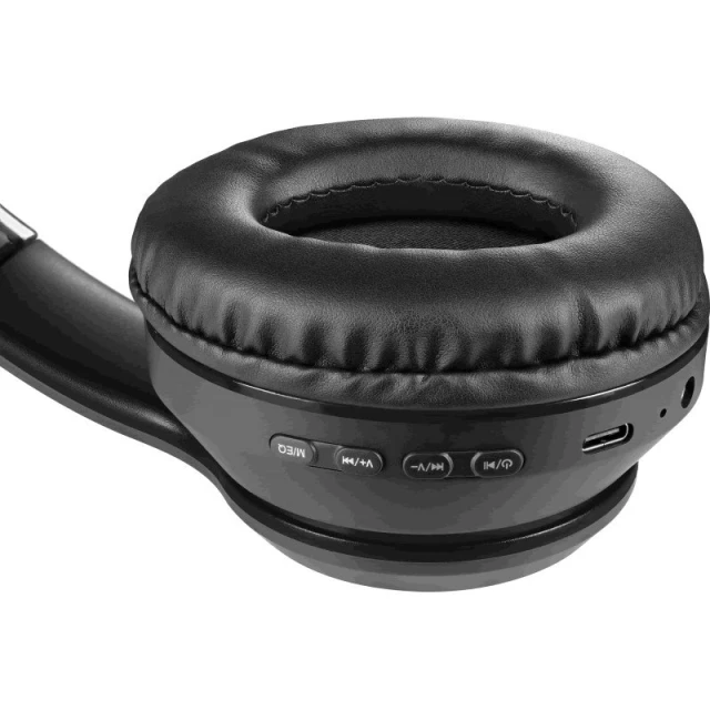 Навушники Defender FreeMotion B571 бездротові Bluetooth з LED Black (4745090822472)