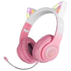 Навушники Defender Freemotion B505 Led Bluetooth Pink (63505)