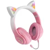 Навушники Defender Freemotion B505 Led Bluetooth Pink (63505)