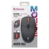 Миша Defender Icon MB-057 оптична 1000 DPI Black (4745090823271)