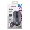 Миша Defender Gassa MM-105 бездротова Silent Click Grey (4745090824421)