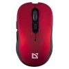Миша Defender Gassa MM-105 бездротова RF Silent Click Red (4745090824438)