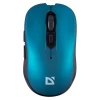 Миша Defender Gassa MM-105 бездротова Silent Click Blue (4745090824445)