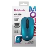 Миша Defender Gassa MM-105 бездротова Silent Click Blue (4745090824445)