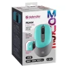 Миша Defender Feam MM-296 бездротова RF Silent Click Mint (4745090825251)