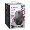 Миша Defender Feam MM-296 бездротова RF безшумна Black (4745090825268)