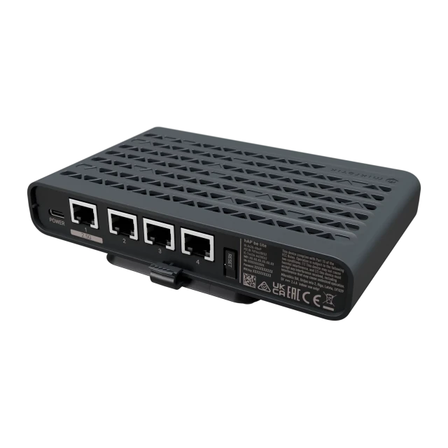 Маршрутизатор Mikrotik hAP be lite 802.11ax 3 порти Gigabit (4752224010315)
