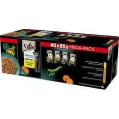 Вологий корм для котів Sheba Nature's Collection з птахом в желе 40 шт x 85 г (4770608263539)