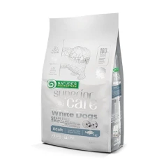 Сухий корм для собак NATURE'S PROTECTION White Dogs Grain Free з білорибою для дрібних порід 1,5 кг (4771317456670)