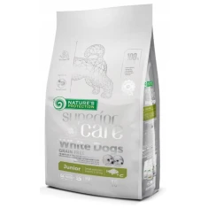 Сухий корм для цуценят NATURE'S PROTECTION White Dogs Grain Free з білорибою для дрібних порід 10 кг (4771317458308)