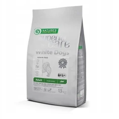 Сухий корм для собак малих порід NATURE'S PROTECTION White Dogs Insects Adult Small Breeds з комахами 1,5 кг (4771317474414)