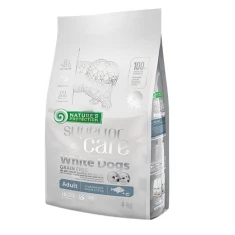 Сухий корм для собак NATURE'S PROTECTION White Dogs GF з білою рибою Adult Small 4 кг (4771317478832)