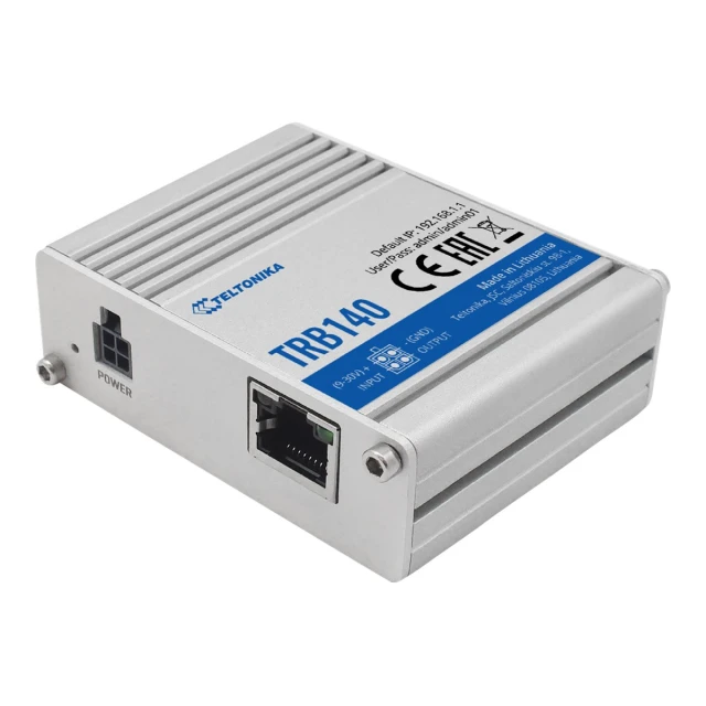 Маршрутизатор Teltonika TRB140 LTE 4G без Wi-Fi (4779027312408)