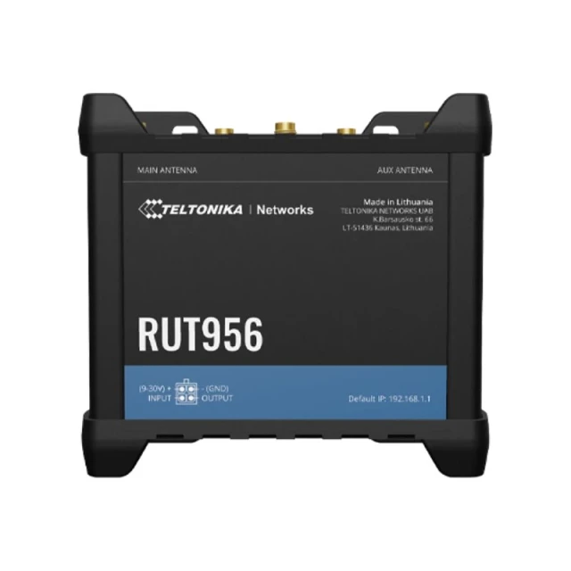 Промисловий маршрутизатор Teltonika RUT956 802.11n 4G LTE (4779051840175)