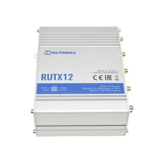 Промисловий маршрутизатор Teltonika RUTX12 з двома модулями LTE категорії 6 (4779051843831)