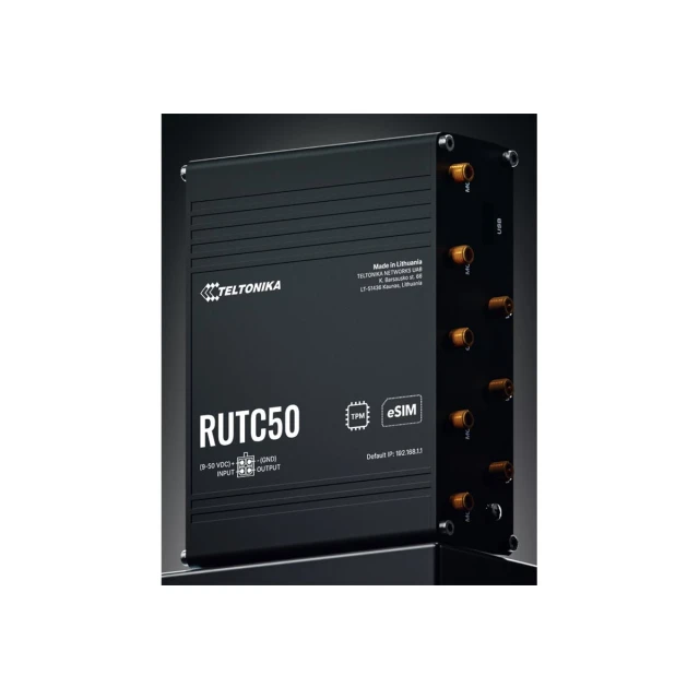 Маршрутизатор Teltonika RUTC5021 5G Wi-Fi 6 промисловий (4779051844081)