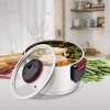 Каструля зі складними ручками та кришкою Maestro 24 см 5,5 л (4820268320131)
