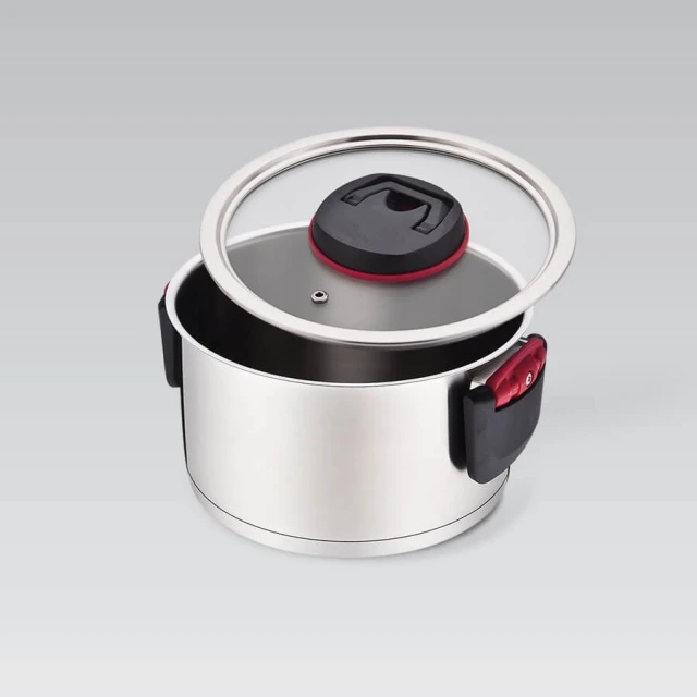 Каструля зі складними ручками та кришкою Maestro 24 см 5,5 л (4820268320131)