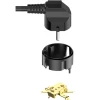 Зарядна станція ColorWay CW-CHE64B 6 розеток 4 USB 2 м Black (4823094917933)