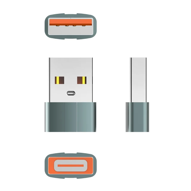 Адаптер ColorWay Type-C to USB-A (4823108616395)