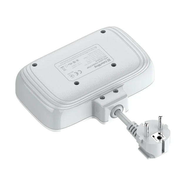 Мережевий зарядний пристрій ColorWay CW-CHE24PDW з портом USB White (4823108616425)