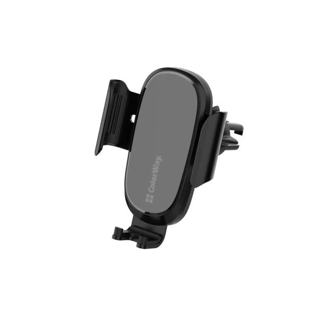 Автомобільний бездротовий зарядний пристрій ColorWay Air Vent 15 Вт Black (4823108620927)