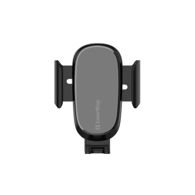 Автомобільний бездротовий зарядний пристрій ColorWay Air Vent 15 Вт Black (4823108620927)