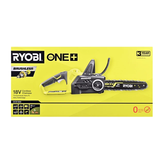 Пила цепная Ryobi 18V ONE+ OCS1830 (4892210147820)
