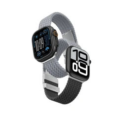 Ремінець AmazingThing Blend Band (2 pack) для Apple Watch Ultra 3/2/1 49 mm | Series 11/10 46 mm | Series 9/8/7/6/5/4/SE 45 mm | 44 mm Grey Black (489