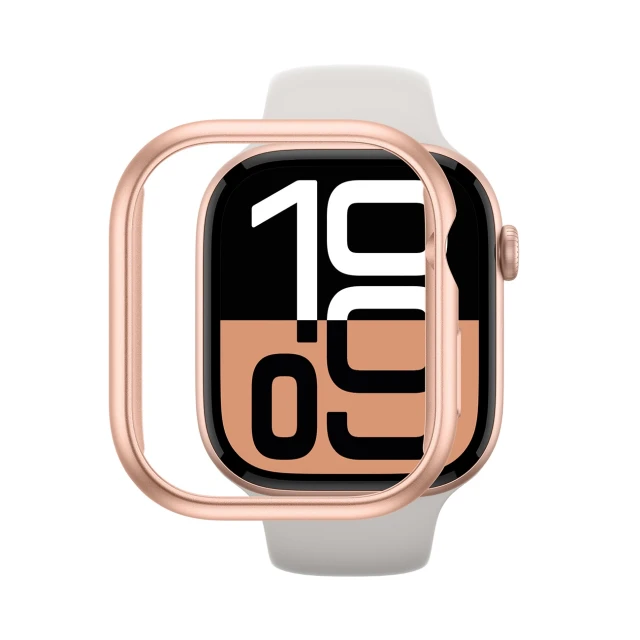Чохол AmazingThing Minimal Case для Apple Watch 46 mm Pink Gold (4892878093668)