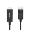 Кабель-адаптер Unitek DisplayPort to HDMI 1.8 м Y-5118CA (4894160010476)
