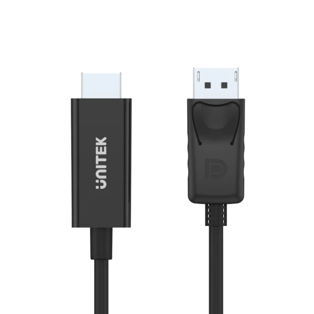 Кабель-адаптер Unitek DisplayPort to HDMI 1.8 м Y-5118CA (4894160010476)