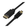 Кабель Unitek Micro HDMI-HDMI Y-C182 2.0 4K 60 Гц 2 м (4894160021342)